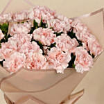 24 Carnations love Bouquet for Valentine's Day