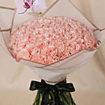 99 Carnations love Bouquet for Vday
