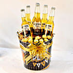 Beer N Sweet Delights Hamper for Valentine's