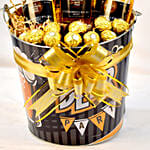 Beer N Sweet Delights Hamper for Valentine's