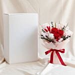 Forever in Blooms Red Rose 2 in 1 bouquet with built-in vase