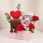 Gucci Flora Magnolia and Jellycat Plush Toy Gift Box for Valentine's