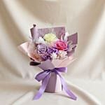 Lilac Dream Forever 2 in 1 bouquet with built-in vase