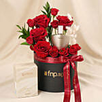 Luxury Roses and Perfumes Arrangement for Valentines Day