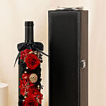 Preserved Roses Arrangement in a Bottle for Valentine's