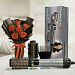 Remington Keratin Protect Hair Styler with Red Roses For Vday