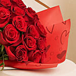 Rosy Reverie 18 Roses Bouquet for Valentine's Day