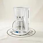 Russell Hobbs Inspire White Coffee Maker for Vday