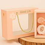 Soap Flowes Desingner Pink Box For Valentine's