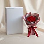 Forever Yours Preserved Roses 2 in 1 bouquet with built-in vase