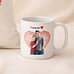Forever Yours - Personalised Mug n Cushion for Valentines Day