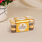 Romantic Dark Pink Roses for Valentine's Day n Chocolates Gift