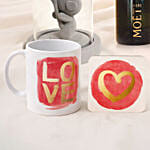 Valentine Gift Set With Wine