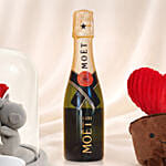 Valentine Gift Set With Wine