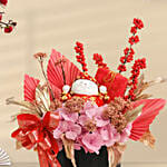 Box of Luck and Flowers