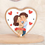 Love You Floral Table Lamp