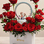 Lovers Flower Garden Valentine  Day Gift