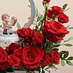 Lovers Flower Garden Valentine  Day Gift