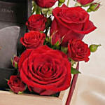 Titan Raga Watch and Roses Gift for Her