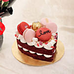 Valentine's 9 Roses and Cake Combos