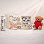 Forever Love Gifts Set with Teddy