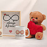 Forever Love Gifts Set with Teddy
