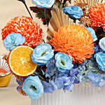 Wishing You Great Fortune Flowers Vase