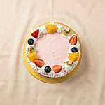 Jellycat Theme Cake with Fresh Fruits & Cream