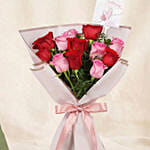 Love Expresssion Roses Bouquet with Chocolates