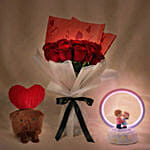 Rosy Reverie 18 Roses Combos for Vday