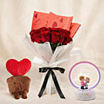 Rosy Reverie 18 Roses Combos for Vday