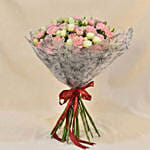 Love Spray Roses n Carnations Bouquet