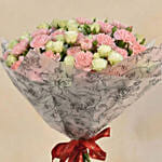 Love Spray Roses n Carnations Bouquet