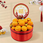 Fortune Mandarin Orange Chinese New Year Gift Box - Wealth, Luck & Abundance