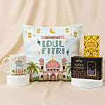 Hari Raya Selamat Idul Fitri Cushion & Gourmet Gift Set
