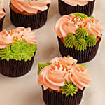 Hari Raya Special Chocolate and Vanilla Cupcakes