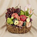 Small Fruits and Flowers Basket