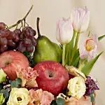Small Fruits and Flowers Basket