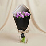 Violet Tulip Bouquet