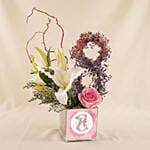 Graceful Blooms Women’s Day Vase