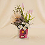 Women’s Day Pastel Blooms Arrangement