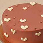 Tender Hearts Chocolate Fudge Cake