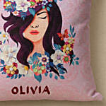 Beautiful You Personalised Name Cushion