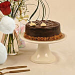 Birthday Surprise Combo with Roses, Cake, Teddy & Balloons