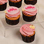 Mother's Day Vanilla Cup Cakes