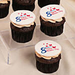 Women's Day Chocolate Cup Cakes