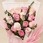 14 Mixed Roses Bouquet
