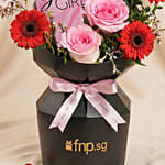 Eleganct Bloom and Pefume Valentine’s Gift Set For Her