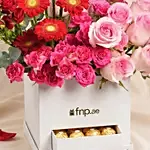 Love Blooms with Chocolates