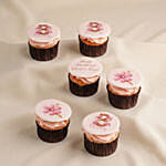 Women's Day Cupcake 6 pcs